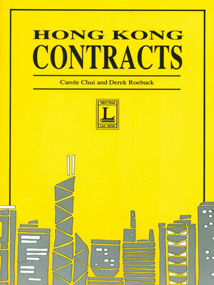 cover image of Hong Kong Contracts